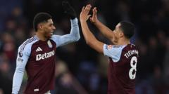 ‘Holte End have a new hero’ – Rashford shines in Aston Villa win