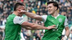 Unbeaten run thrusts Hibs into European hunt