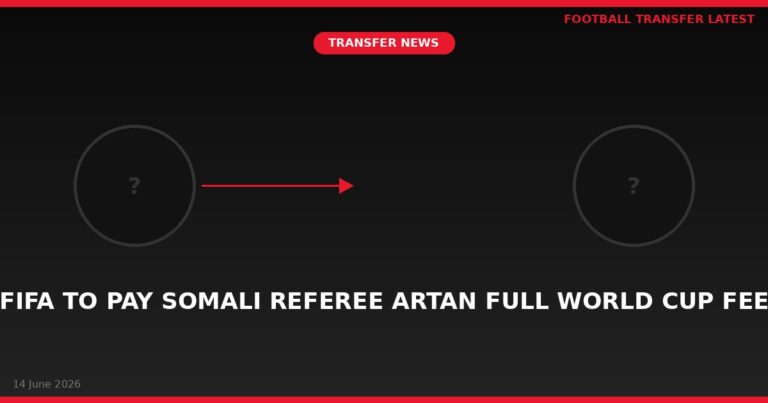 Fifa to pay Somali referee Artan full World Cup fee