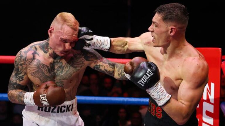 Fight of the year?! Billam-Smith claims epic hometown win over Rozicki