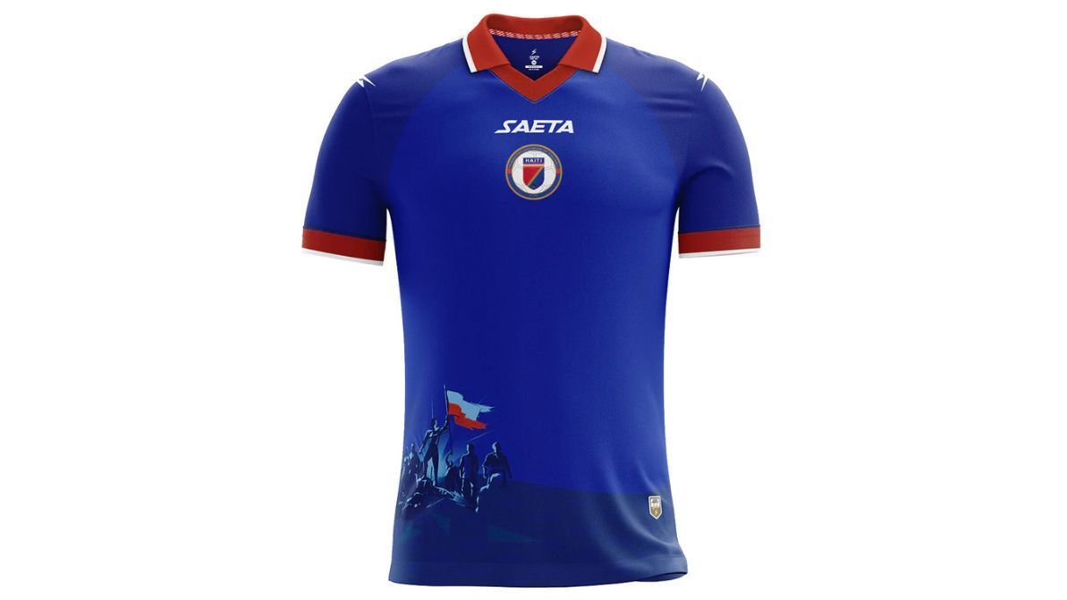 Haiti told to remove political image from shirt
