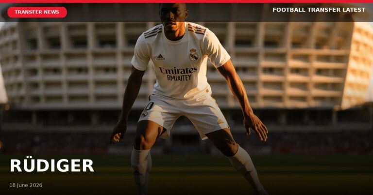 Rüdiger Signs Real Madrid Contract Extension Until 2027