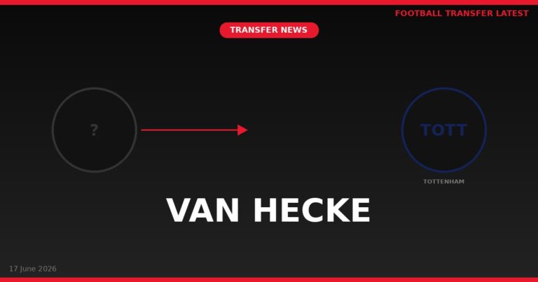 Tottenham’s Vuskovic dilemma after Van Hecke deal agreed