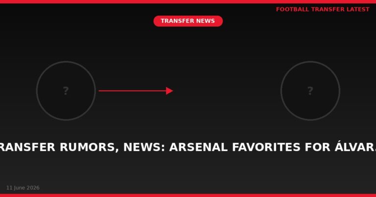 Transfer rumors, news: Arsenal favorites for Álvar…